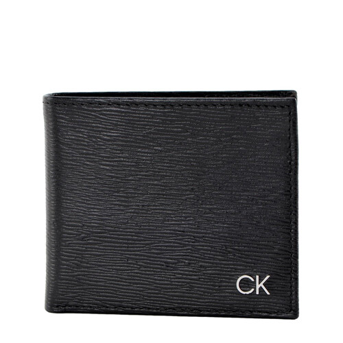 ★ ★ Men's CK Leather Coin Pocket Billfold 4D102 Calvin Klein Men's RFID Genuine Leather Wallet with Coin