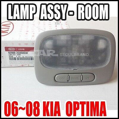 KIA 2006-2008 Optima Gray Room Assy Dome Light Genuine 92800-2G050QW
