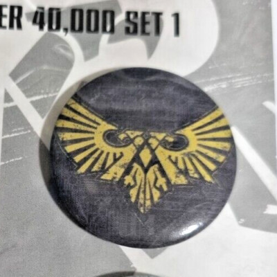 Warhammer 40k Warhammer World Exclusive Imperium Imperial Aquila Icon Pin Badge
