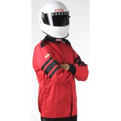 RACEQUIP 111018 110 Series Pyrovatex SFI-1 Jacket Red 3X-Large