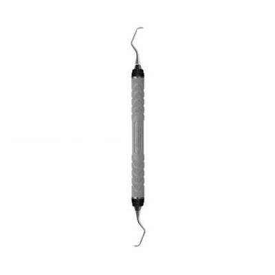 HU-FRIEDY #5/6 AFTER-FIVE CURETTE RIGID, #8 RESIN EIGHT HANDLE (x4)