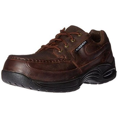 Pre-owned Florsheim Work Men's Polaris Composite Toe Esd Supreme Canoe Toe Eurocasual In Copper
