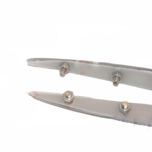 Bonnet Hood Hinges Set + Washers Chrome Plated Pair Morris Oxford 2 Units 