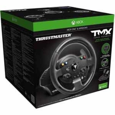 Thrustmaster TMX Racing Wheel with force feedback and racing pedals - Compatible