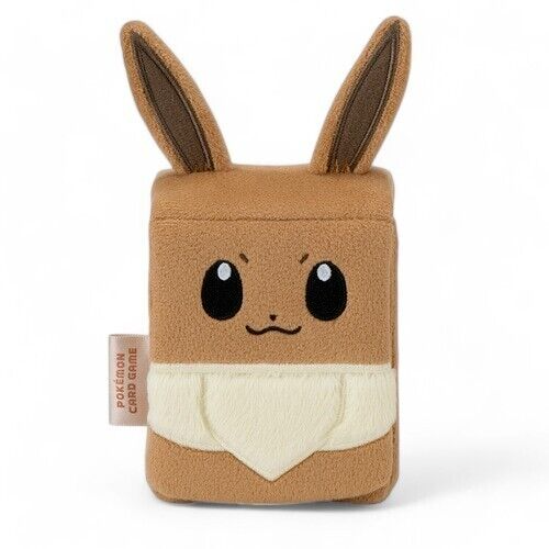 Pokemon Center Plush Deck Case Eevee TCG Official Card