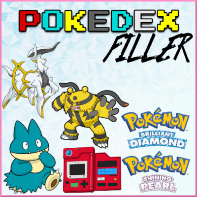 Choose BDSP Bundle Item Ball Pokedex 6IV Pokemon Brilliant Diamond Shining Pearl
