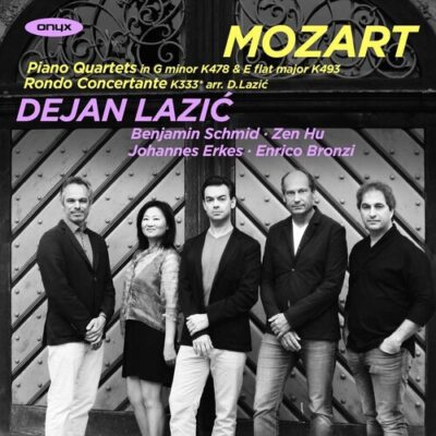 Wolfgang Amadeus Mozart : Mozart: Piano Quartets in G Minor, K478 & E Flat