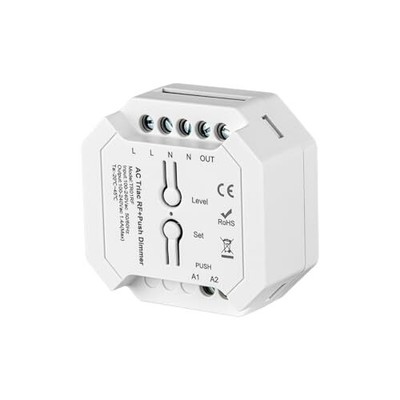 AC Triac Dimmer Support Dimmable LED, Driver, Incandescent Lamps, Halogen Lam...