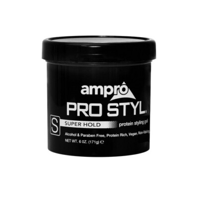 Ampro Pro Styl PROTEIN STYLING GEL | SUPER HOLD 6 oz.