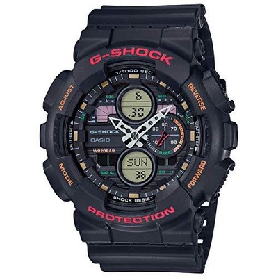 Pre-owned Casio G-shock Men Black Dial Analog-digital Ga-140-1a4dr ( G976 )