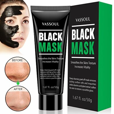 2 of Vassoul Blackhead Remover Mask Peel Off Blackhead Mask Deep Cleansing Black
