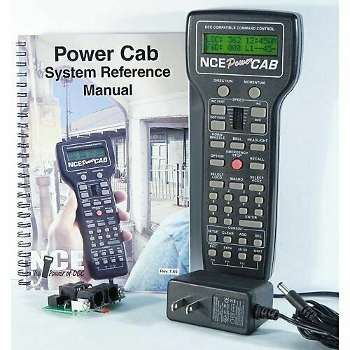 NCE Power Cab ~ New 2024 ~ Complete DCC Starter System With Power Supply & Panel