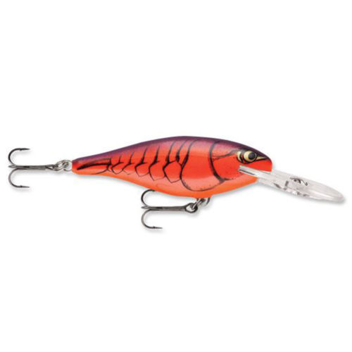 Vintage Leurre De Pêche Rapala Magnum Bleu Tigre Rayé – 8 Pouces – Occasion