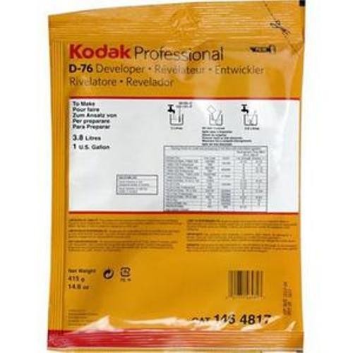 Kodak D76 Developer Powder makes 1 Gallon for Black and White Film