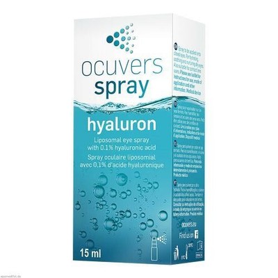 OCUVERS spray hyaluron Augenspray mit Hyaluron 15 ml