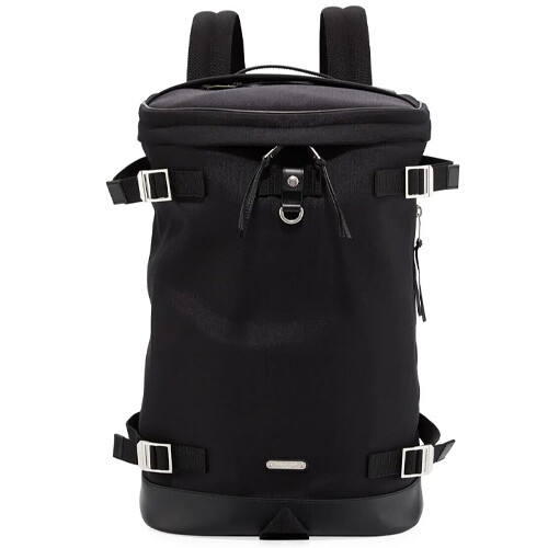 Saint Laurent Nuxx Black Nylon Backpack New & Authentic | eBay