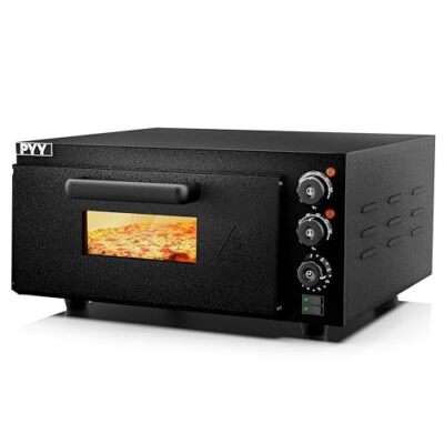 PYY Indoor Pizza Oven Countertop Electric Pizza Oven 2000W Commercial Pizza Oven