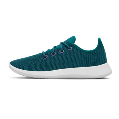 NEW ALLBIRDS TREE RUNNERS AURORA BLUE SHOES ATHLETIC SNEAKERS LACES MENS SIZE 14