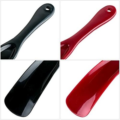 Plastic Shoe Horn for Travel Black Shoe Horns for Men Women Kids