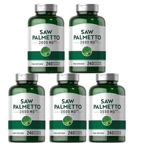 Saw Palmetto 3600 мг 5X240 капсул без глютена/без сои/без консервантов