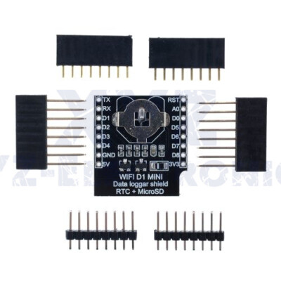 Wemos D1 Mini Data Logger Shield+RTC DS1307 Clock For Arduino/Raspberry