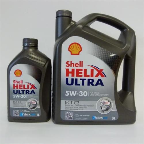 Vollsynthetisches Öl VW 504 00 Shell Helix Ultra ECT C2/C3 0W-30 ...