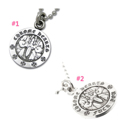 Authentic [Chrome Hearts] Angel Medallion Necklace V1 FU