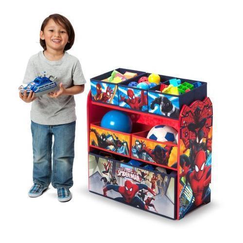 Cajas de juguetes de madera maciza Marvel