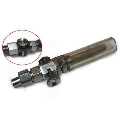 2x BSA Fuel Petrol Gas Tank Brass Chrome Tap Reserve 1/4" X 1/4" Pair 