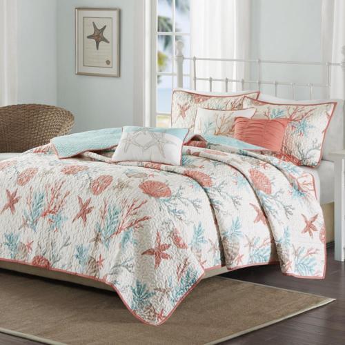 Морские лоскутные одеяла, покрывала и покрывала Silverline