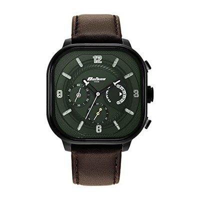 Pre-owned Titan Octane-aerobatics Collection Analog Black Dial Men's Watch-1856nl01