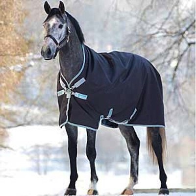 Outdoordecke RHINO WUG TURNOUT LITE Horseware black//grey NEU
