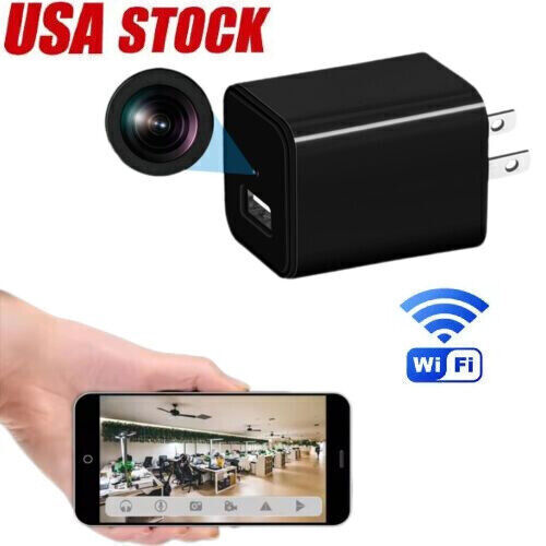 WiFi Mini Cam Wall Plug Charger Camera 1080P HD USB-C Nanny Cam Home Security - Image 4