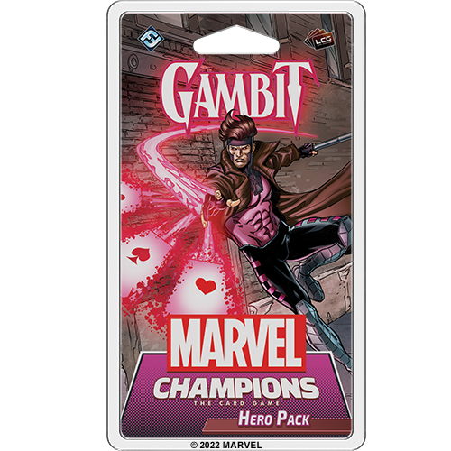 Gambit Hero Pack Marvel Champions LCG Настольная / карточная игра NIB FFG