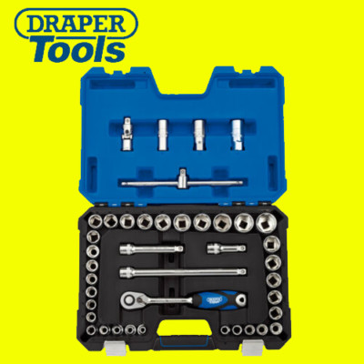 Draper Expert 1/2'' Sq Dr. combined MM/AF socket set 41 piece 16453