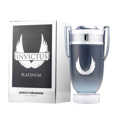 Invictus Platinum by Paco Rabanne 6.8 oz EDP Cologne for Men New In Box