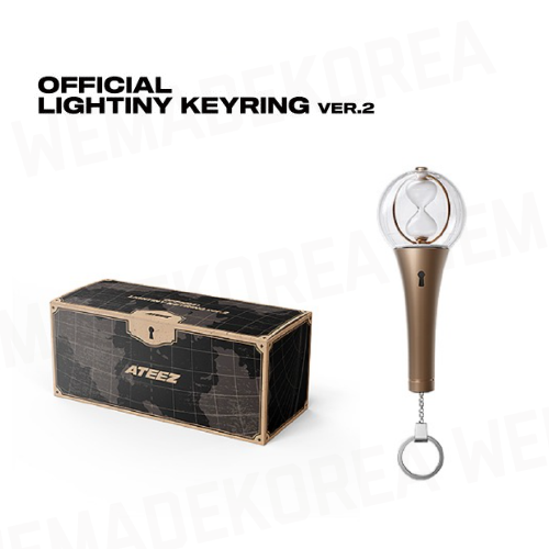 ATEEZ Lightiny Keyring ver.2 Mini Light Key Chain Official K