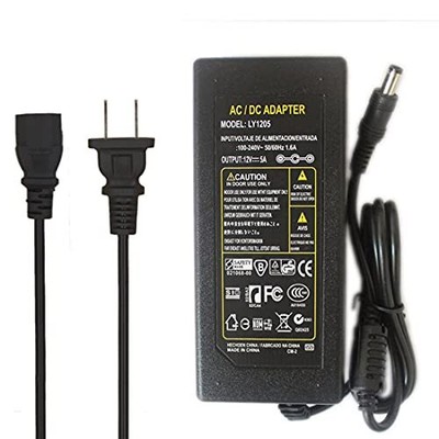 60w Ac 100-240v Convert To Dc 12 Volt 5 Amp 60 Watt