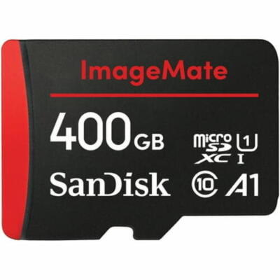 SanDisk 400GB ImageMate micro SD XC UHS-I Camera Phone Memory Card w Adapter