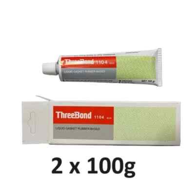 2 PCS THREEBOND 1104 Eco FOR VEHICLE ORIGINAL GAM LIQUID GASKET  NEW 100G