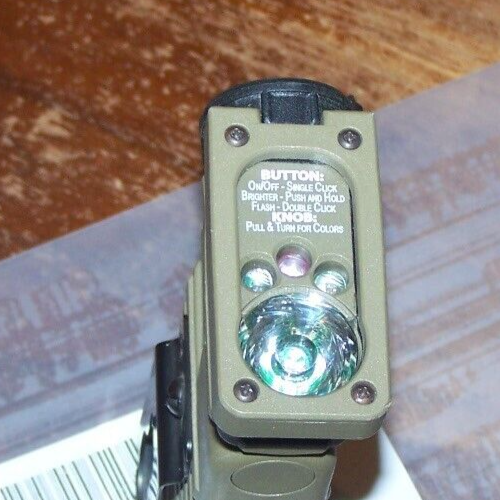 Flashlight Military Streamlight 14032 Sidewinder Genuine Issue Tactical Coyote