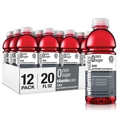 zero sugar xxx, electrolyte enhanced water w/vitamins, açai-blueberry-pomegra...