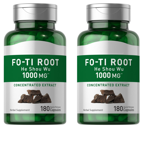 Piping FO-TI EXTRACT 1000 мг He-Shou-Wu Root 2X180Caps Polygonum multiflor