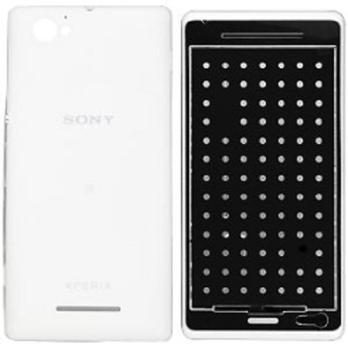 COVER ORIGINALE SONY ERICSSON XPERIA M C1904 BIANCA FRONTCOVER + BATTERYCOVER