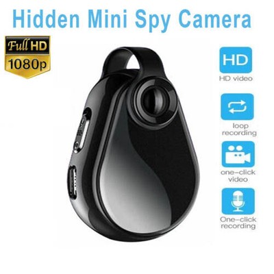 Mini Wearable Necklace Pendant Camera Full HD 1080P Video Voice Cam DVR Recorder