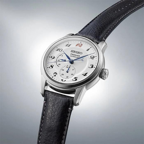 Pre-owned Seiko Spb401j1 Presage Enamel Dial 110th Anniversary Limited Edition