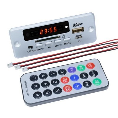 Digital 5V LCD MP3 Wireless Decoder Board USB TF SD Audio Module FM Radio Kit