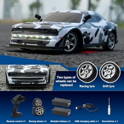 1:16 RC Drift Car, 25KM/H 4WD High Speed Remote Control Cars for Kids, with