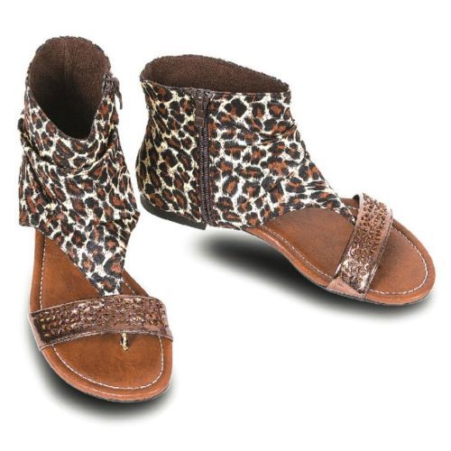 Sandalias Mossimo Mujer Estampado Animal y Flip Flops