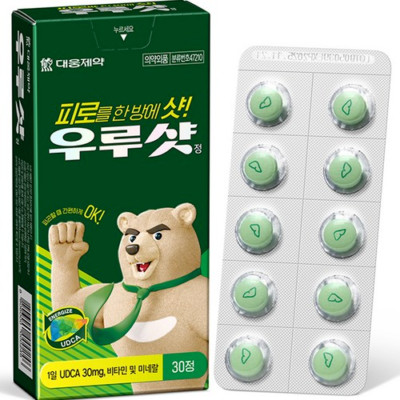 Daewoong Urushot Multi Vitamin UDCA included 30 tablets